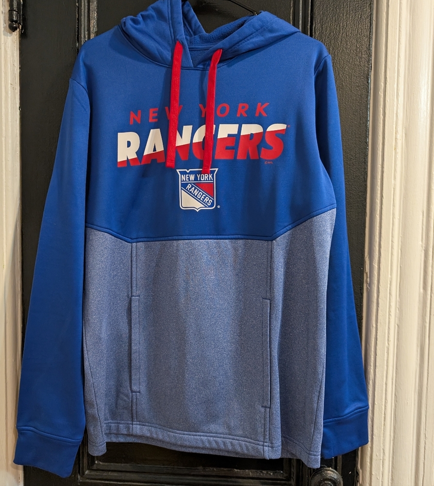 New York Rangers Sweatshirt Hoodie Men's NEW - Picture 1 of 16